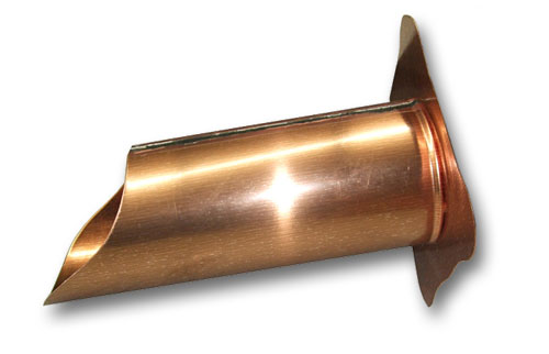 Copper Water Spout