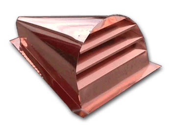 Copper Gable Louver