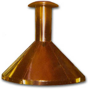 Round Copper Hood